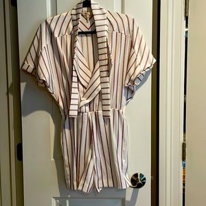 White Maje romper in size 36